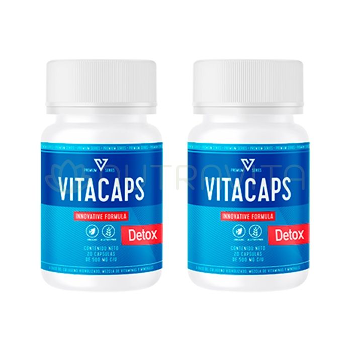 Vitacaps Detox - remedio para la infección parasitaria del cuerpo